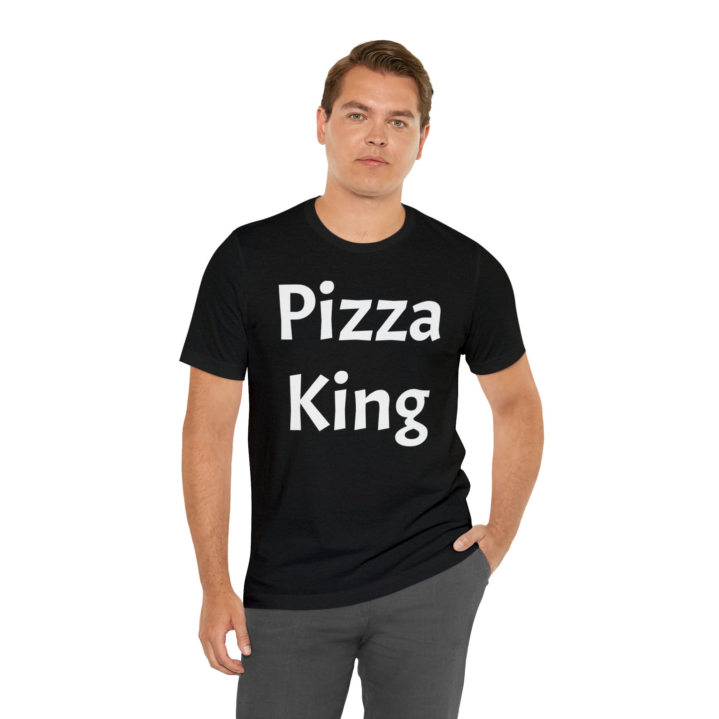 Pizza King Dad Shirt - T-Shirt - Cool Father’s Day Shirt - Funny Dad Shirt - Father Figure Shirt