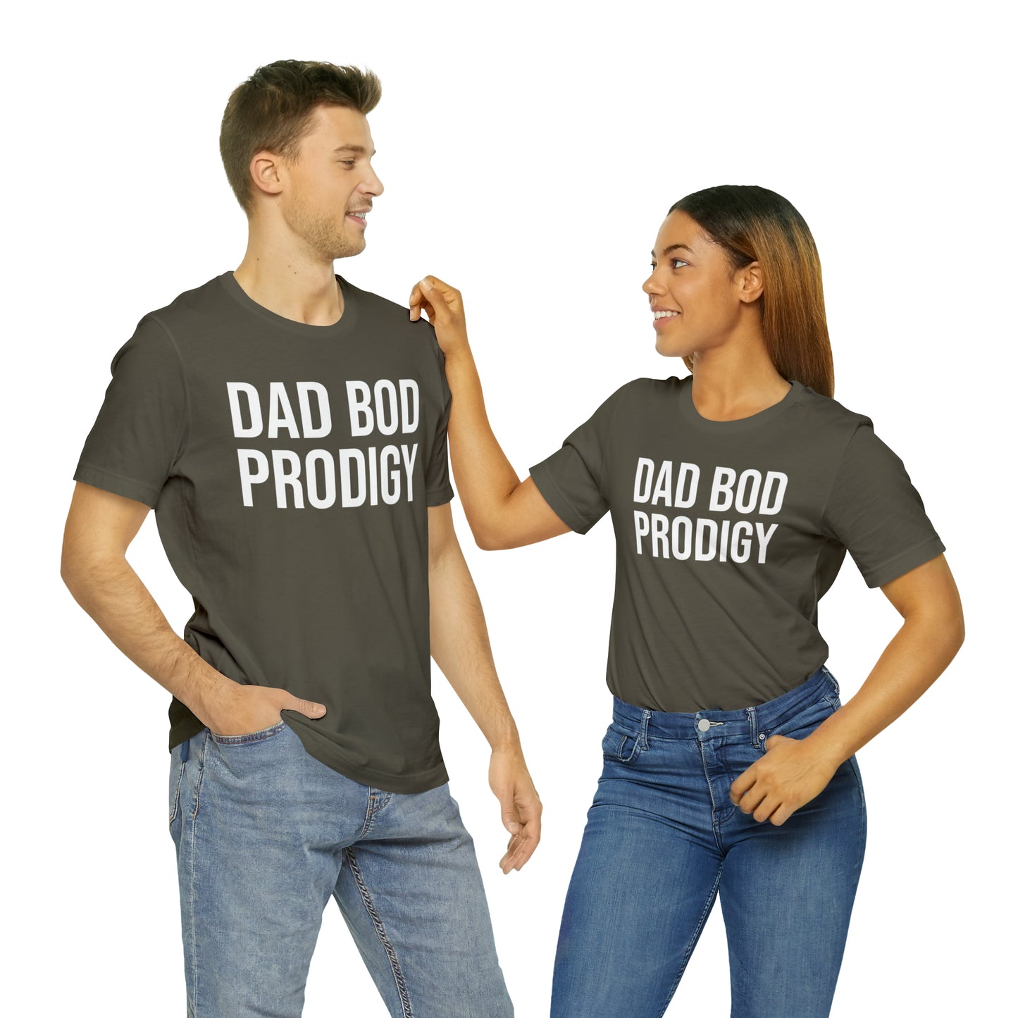 Dad Bod Prodigy Dad Shirt - T-Shirt - Cool Father’s Day Shirt - Funny Dad Shirt - Father Figure Shirt