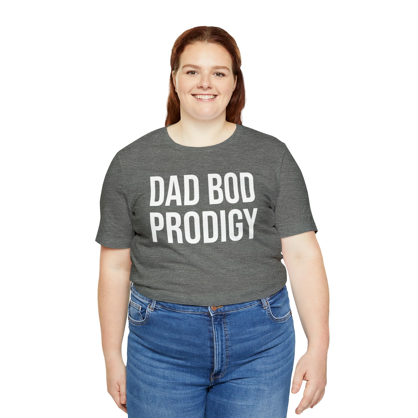 Dad Bod Prodigy Dad Shirt - T-Shirt - Cool Father’s Day Shirt - Funny Dad Shirt - Father Figure Shirt