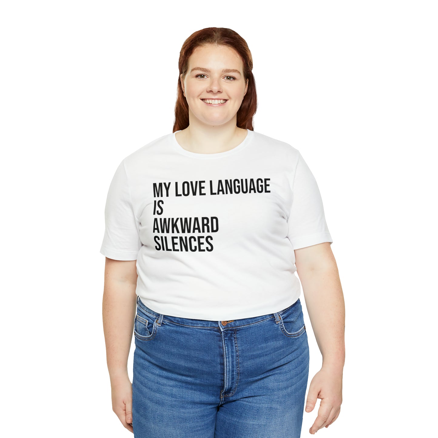 My Love Language Is Awkward Silences Shirt - T-Shirt - Cool Father’s Day Shirt - Funny Dad Shirt - Father Figure Shirt - Entrepreneur - Parenting