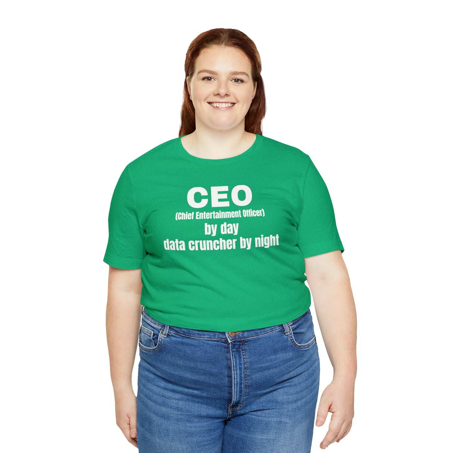 CEO by Day Data Cruncher by Night Dad Shirt - T-Shirt - Cool Father’s Day Shirt - Funny Dad Shirt - Father Figure Shirt - Mom - Mothers - Entrepreneur