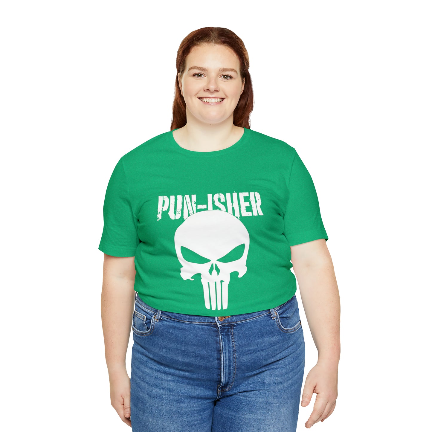 Pun-Isher Punisher Pun Dad Shirt - T-Shirt - Cool Father’s Day Shirt - Funny Dad Shirt - Father Figure Shirt