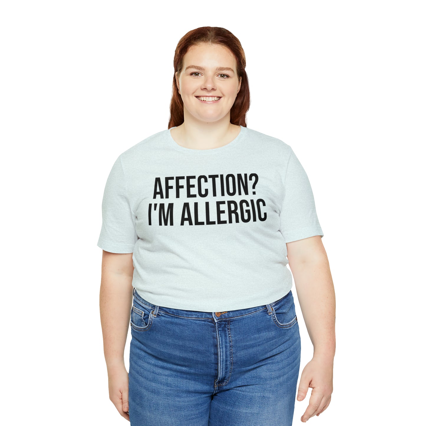 Affection? I'm Allergic Shirt - T-Shirt - Cool Father’s Day Shirt - Funny Dad Shirt - Father Figure Shirt - Entrepreneur - Parenting - Mom - Mothers