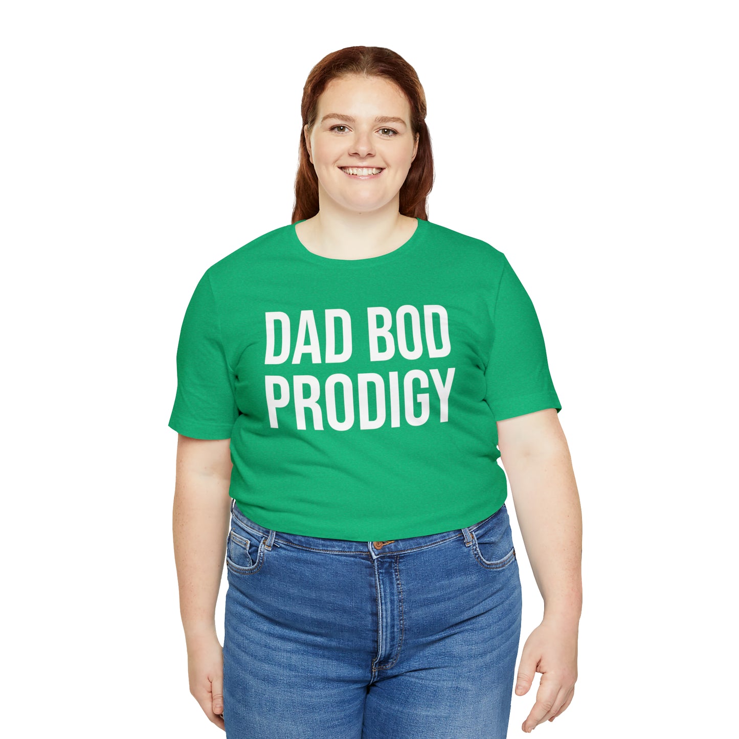 Dad Bod Prodigy Dad Shirt - T-Shirt - Cool Father’s Day Shirt - Funny Dad Shirt - Father Figure Shirt