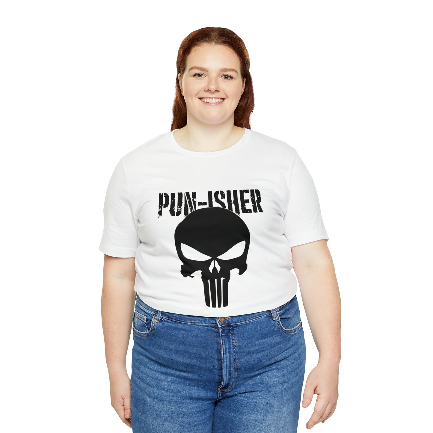 Pun-Isher Punisher Pun Dad Shirt - T-Shirt - Cool Father’s Day Shirt - Funny Dad Shirt - Father Figure Shirt