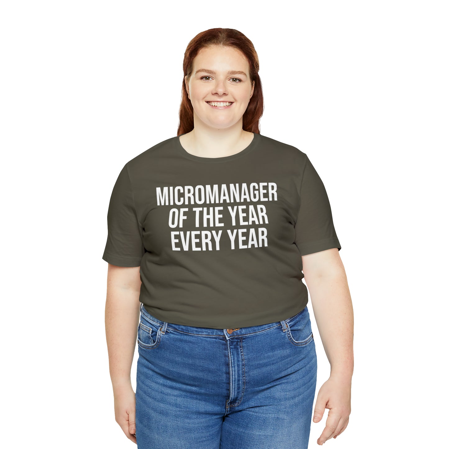 Micromanager of the Year Shirt - T-Shirt - Cool Father’s Day Shirt - Funny Dad Shirt - Father Figure Shirt - Entrepreneur - Parenting